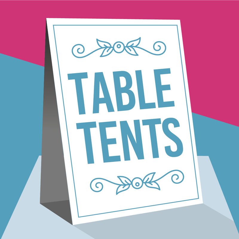 Table Tent Printing Sanford ME