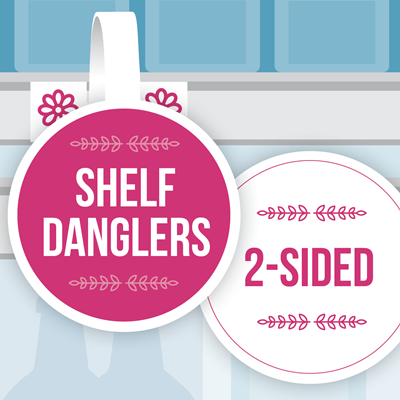 Shelf Dangler (2-Sided)